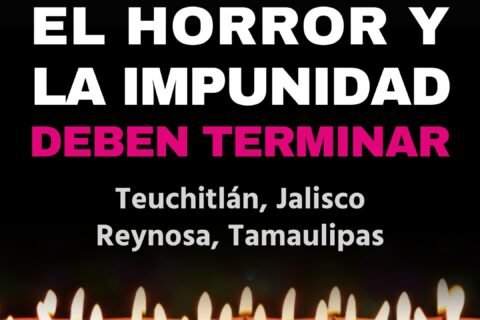 El horror y la impunidad deben cesa