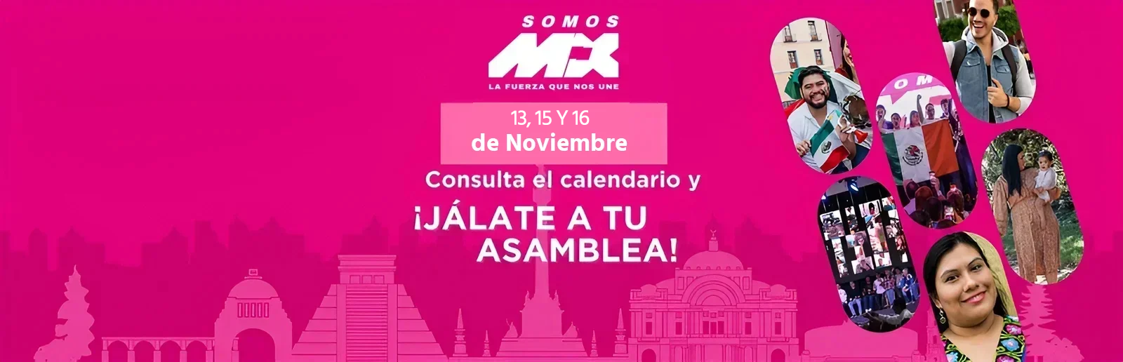 13,15 y 16 de noveimbre