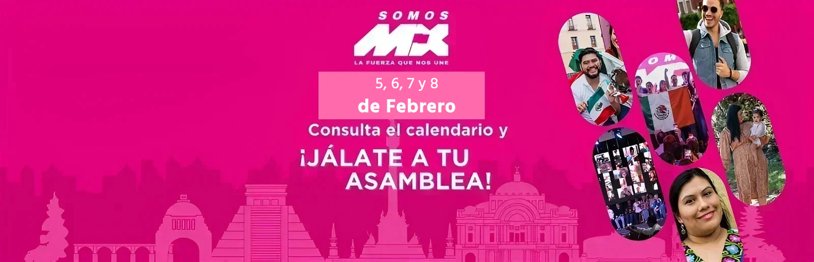 5,6,7 y 9 de febrero