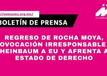 Regreso de Rocha Moya, provocación irresponsable de Sheinbaum a EU y afrenta al Estado de Derecho