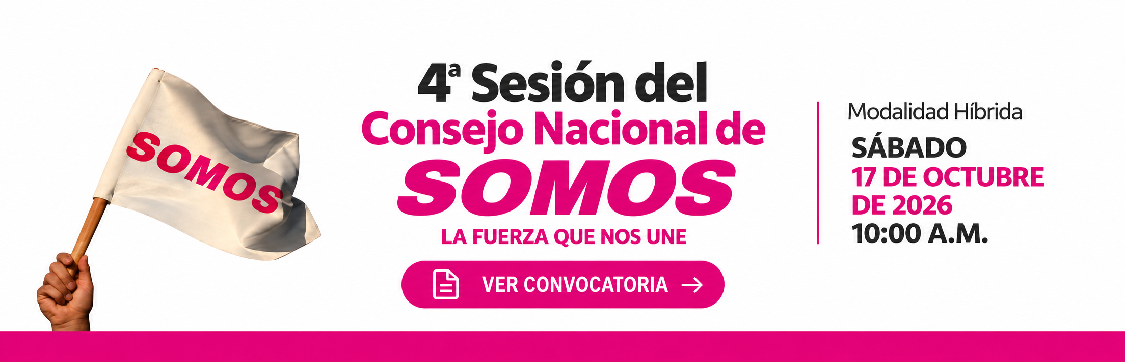 Cuarta Sesión Ordinaria Híbrida del Consejo Nacional