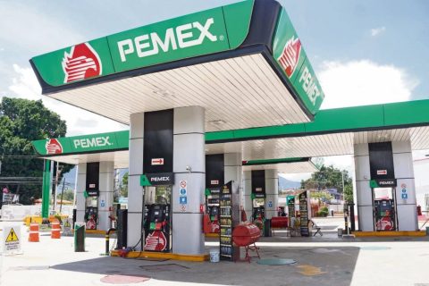 Estación de servicio de Pemex