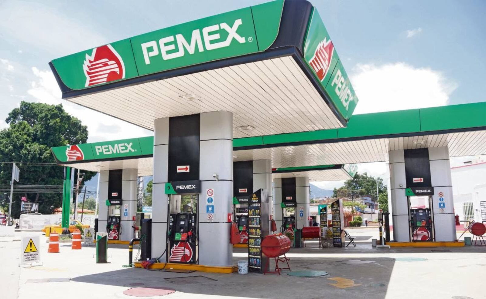 Estación de servicio de Pemex