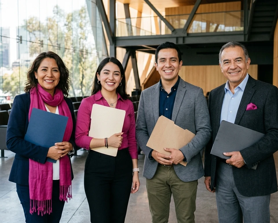 Consejeras y consejeros de Somos levantan sus tarjetas de votación en el IV Consejo Nacional