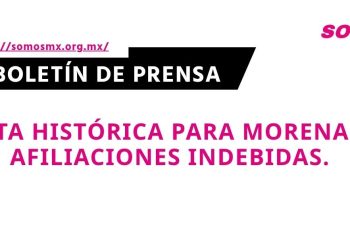 Multa histórica para Morena por afiliaciones indebidas